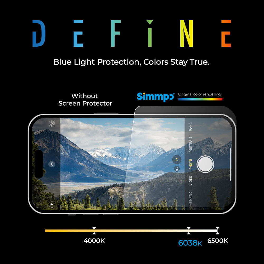 Simmpo S-90 Anti-Blue light Screen Protector